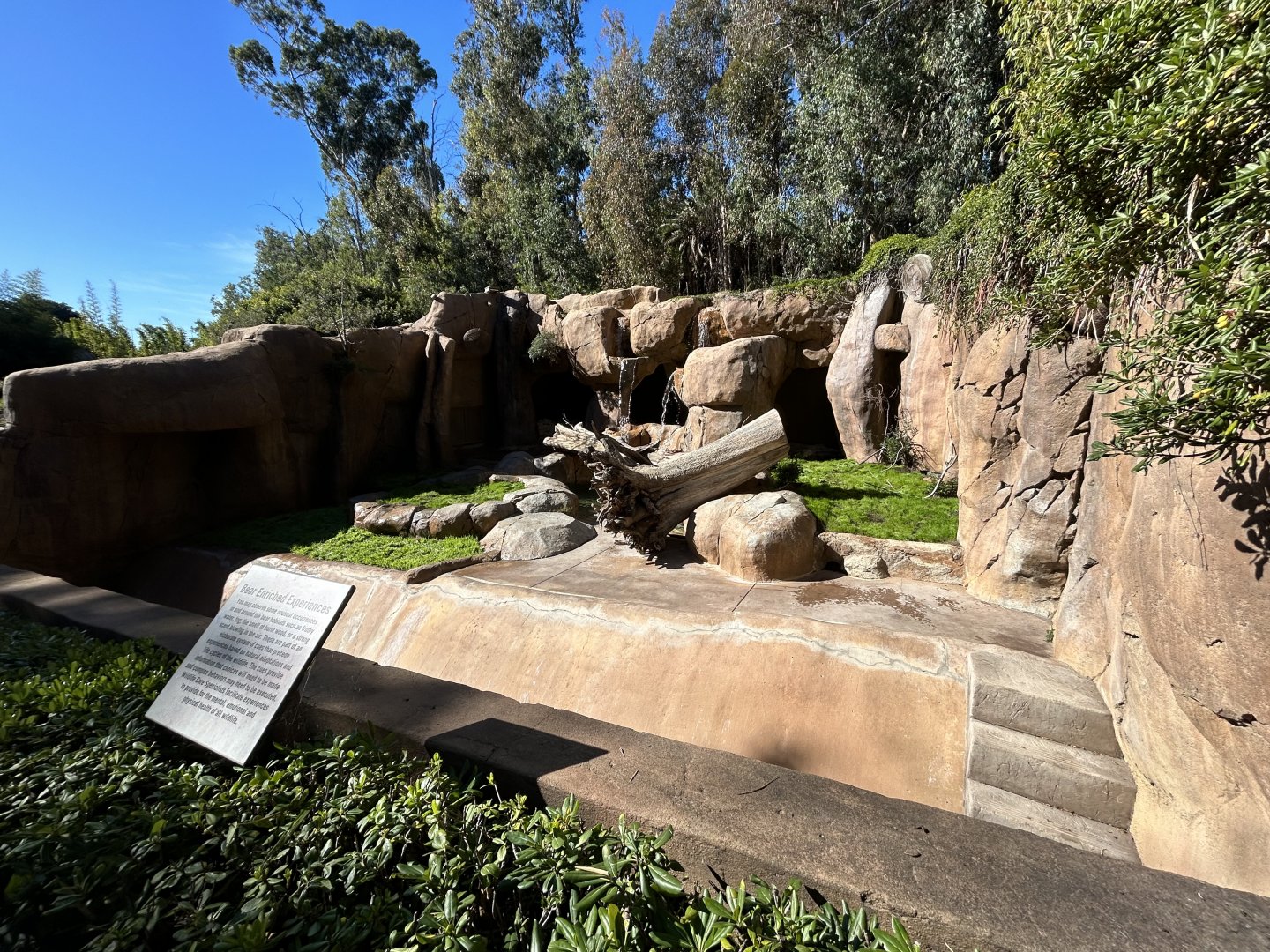 Grizzly Bear Exhibit #1 - Bear Canyon