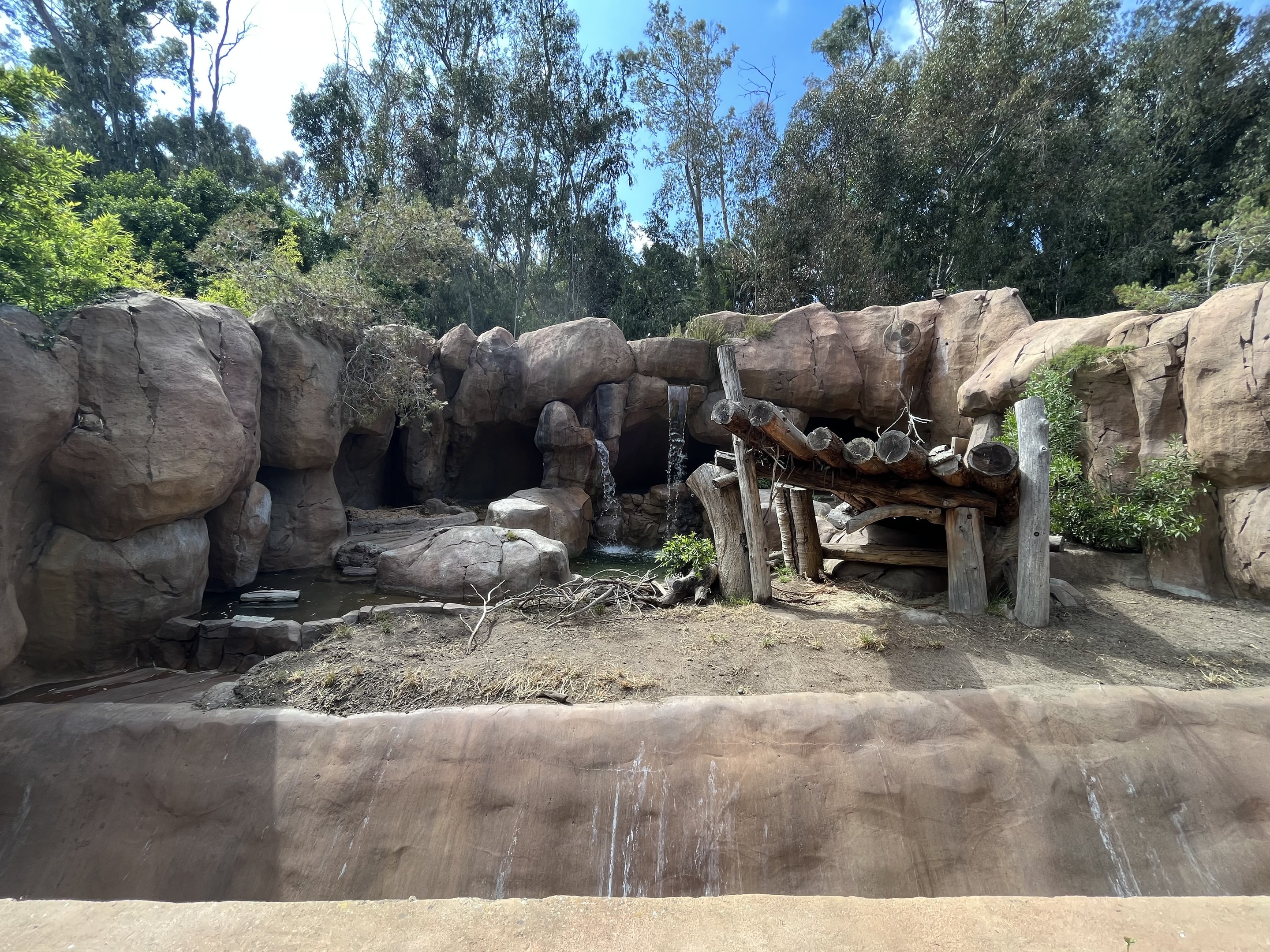 Grizzly Bear Exhibit (1 of 2 grottoes)