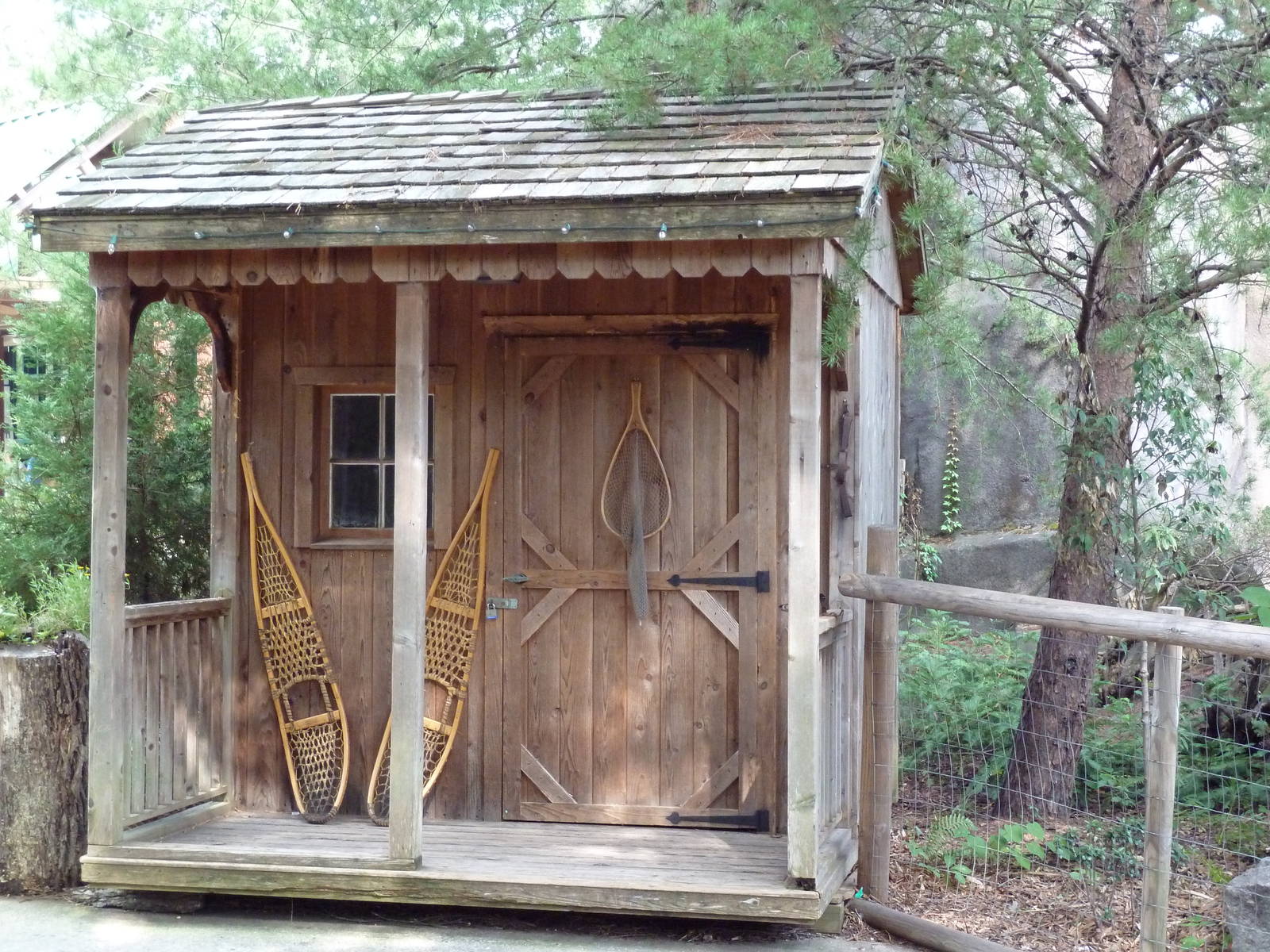 Grizzly Bear Exhibit - Visitor Cabin