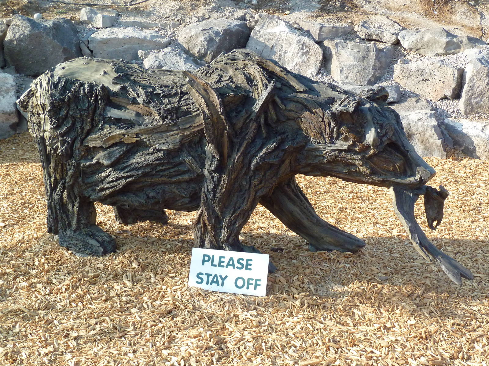 Grizzly Bear Statue (New in 2012)