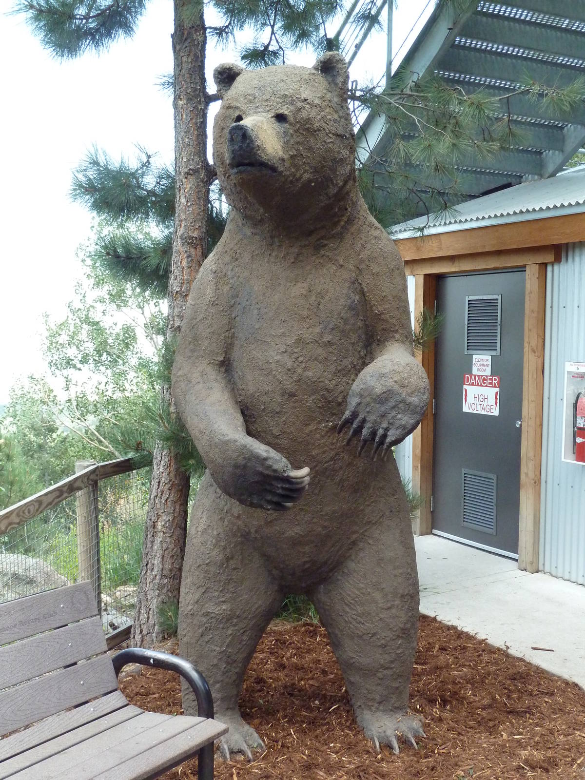 Grizzly Bear Statue
