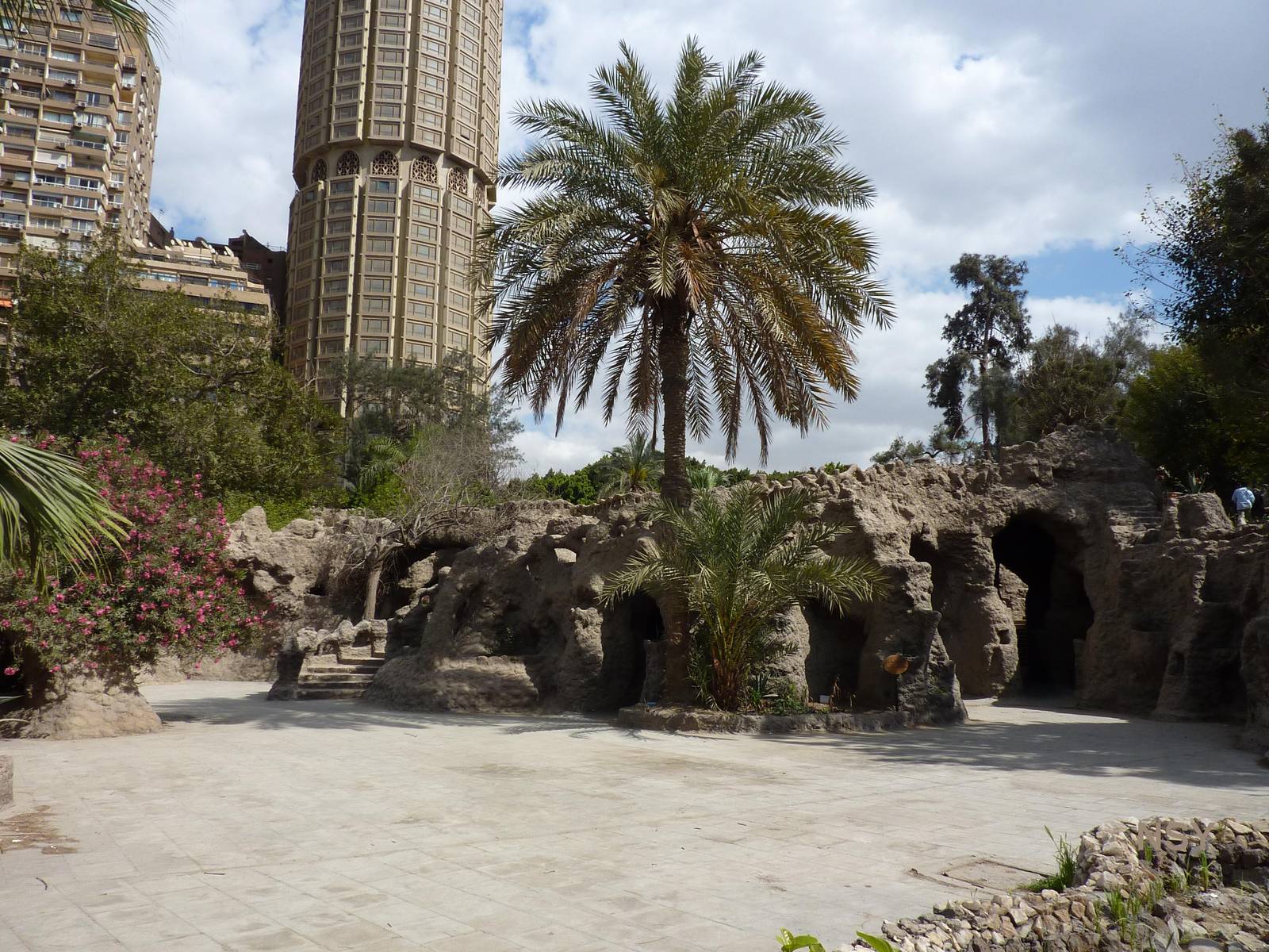 Grotto from outside, April 2013.