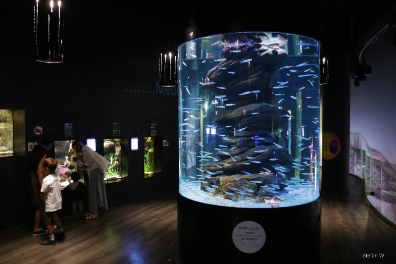 Groundfloor with a cylinder tank