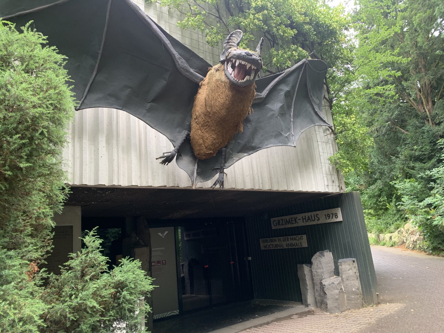 Grzimek house entrance