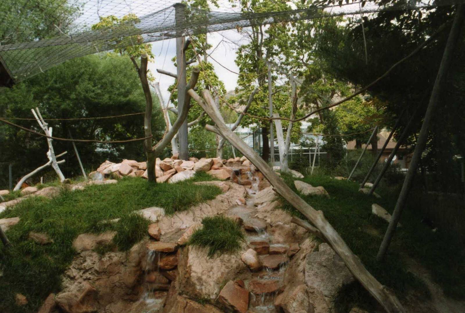 Guereza Outdoor Exhibit Detail