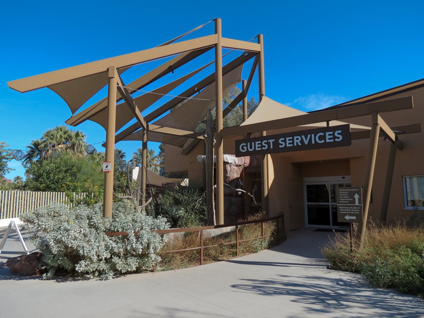 Guest Services Building - Exterior