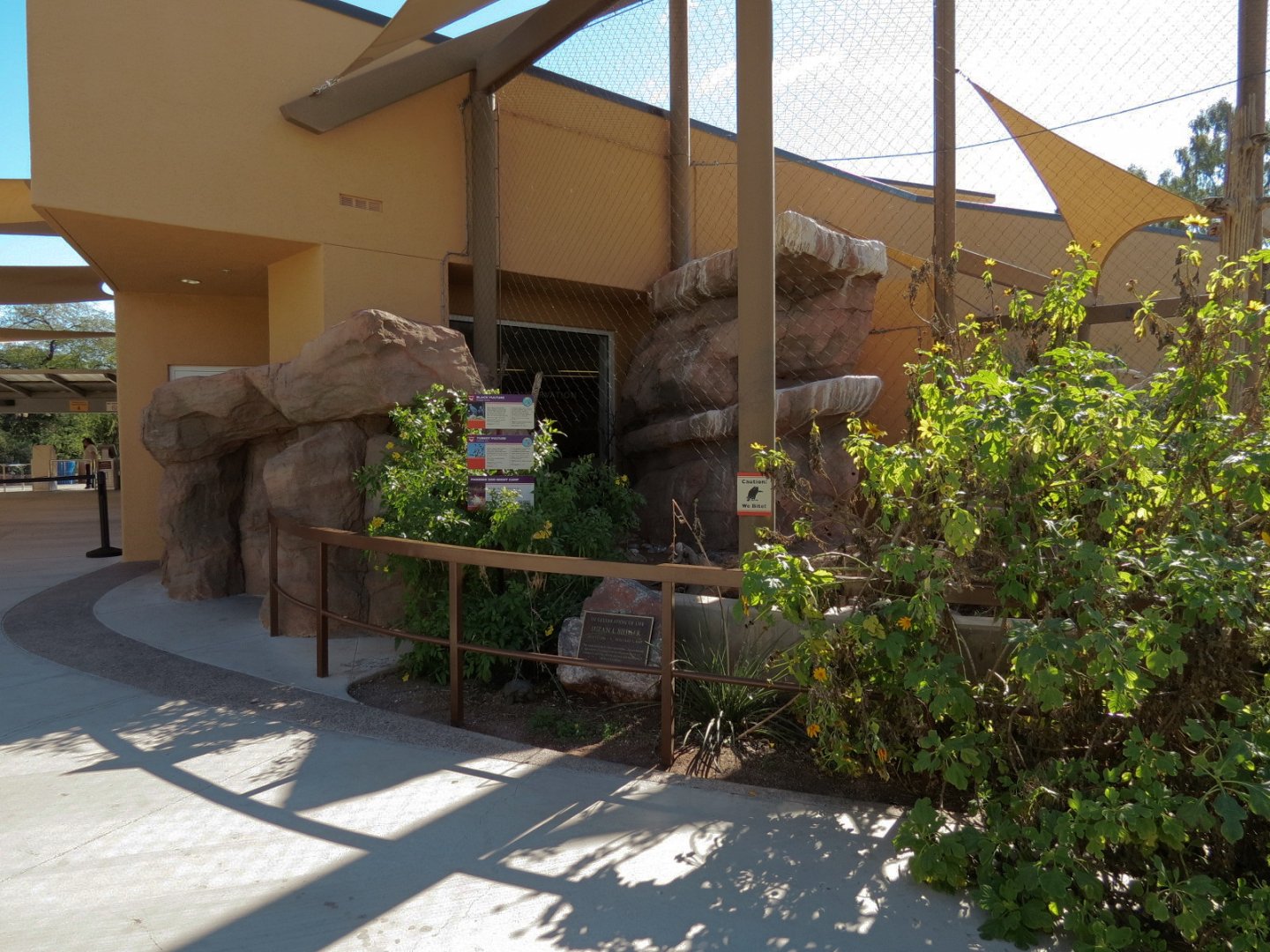 Guest Services Building - Native Species Exhibit