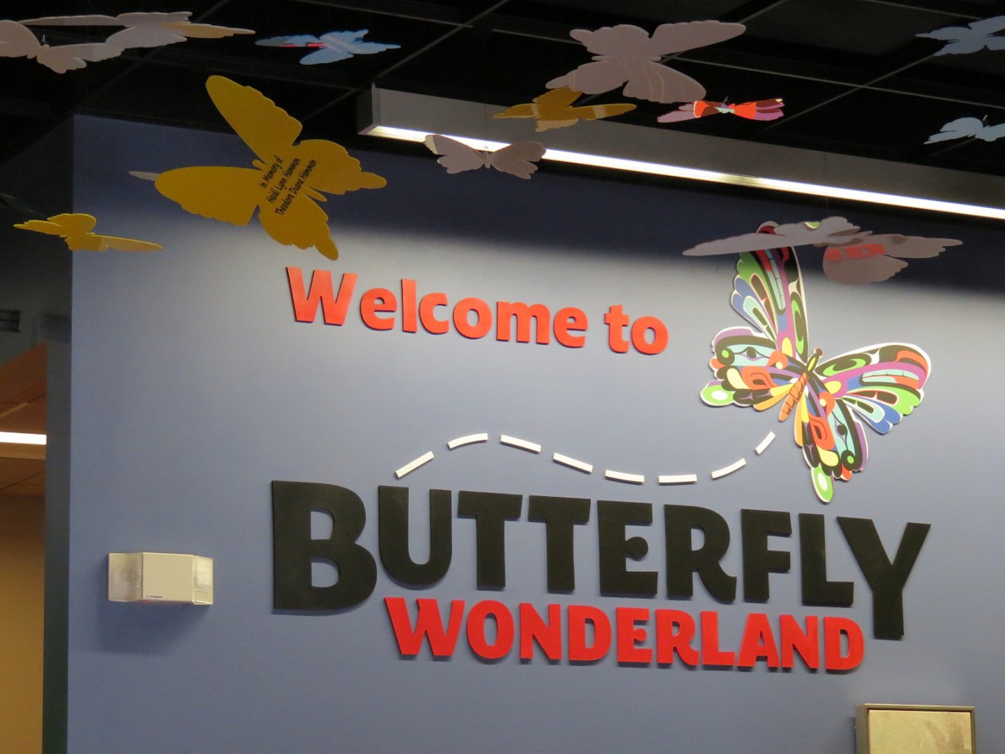 Guest Services Lobby Sign