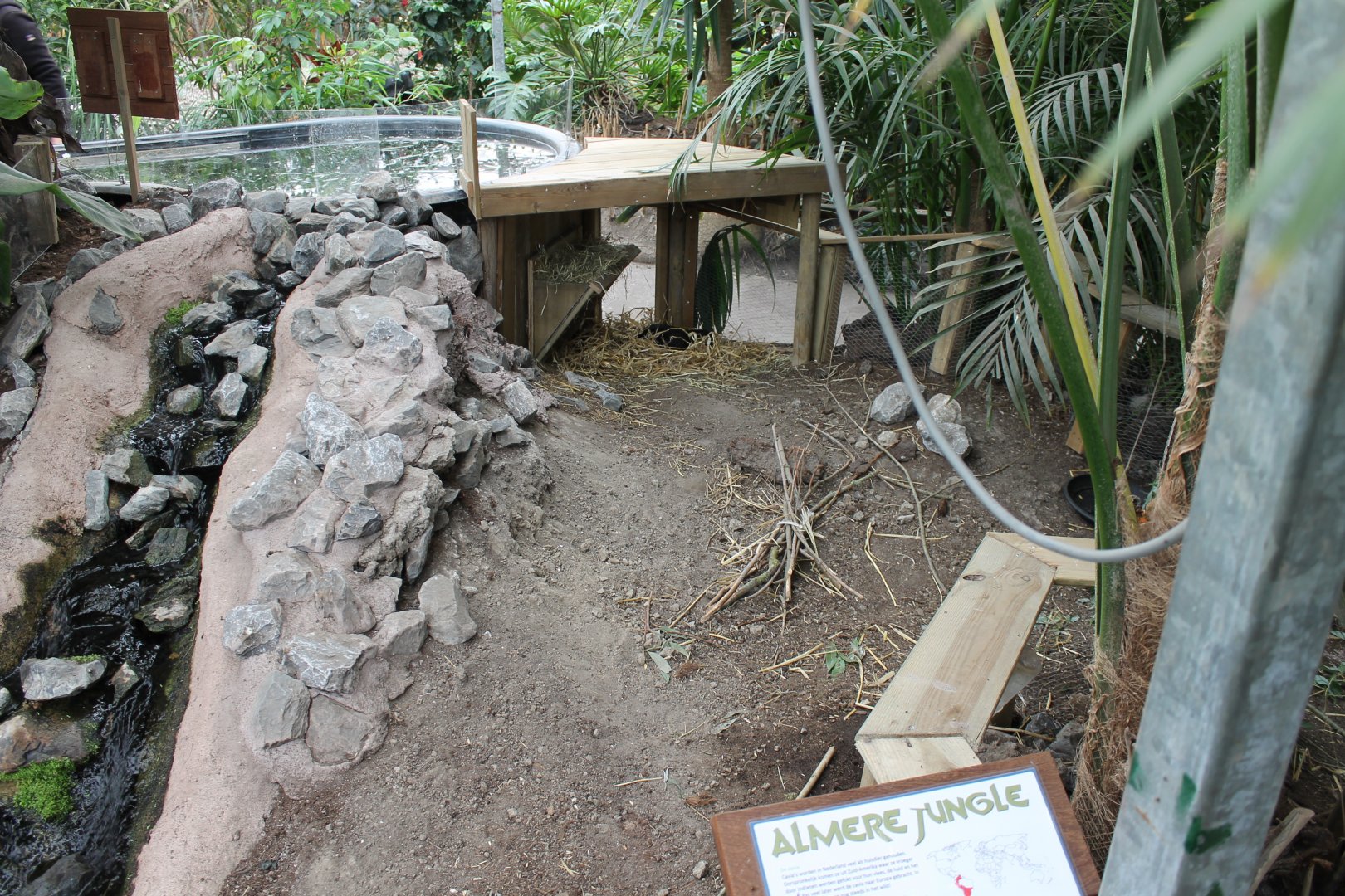 Guinea-pig enclosure