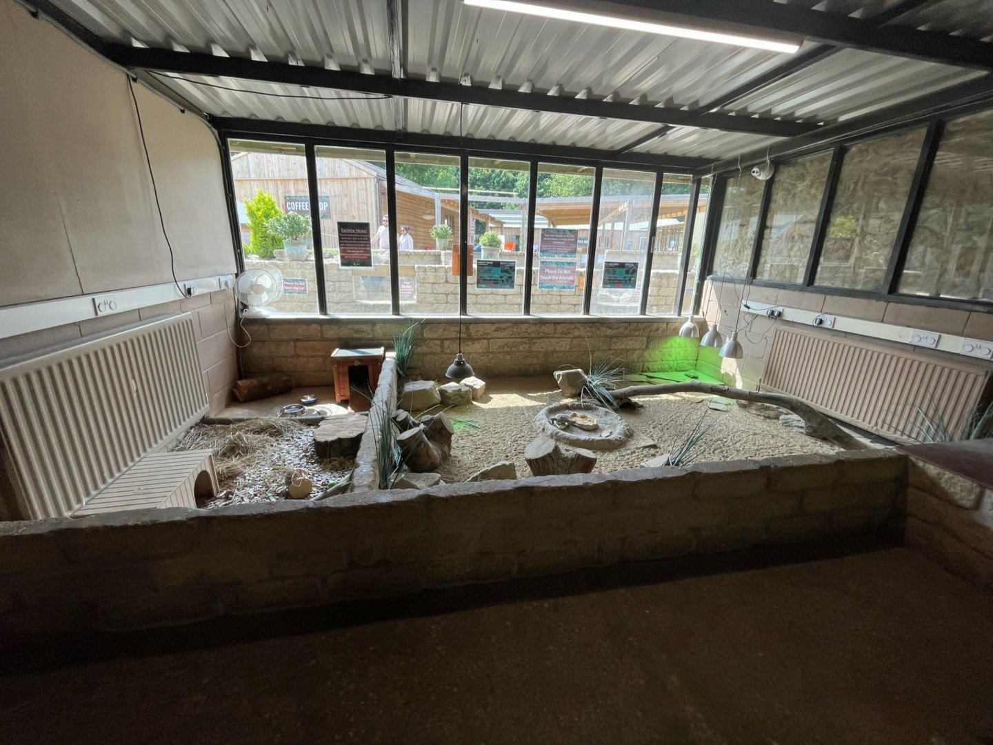 Guinea Pig / Tortoise Enclosures at Ponderosa Zoo (July 2021)