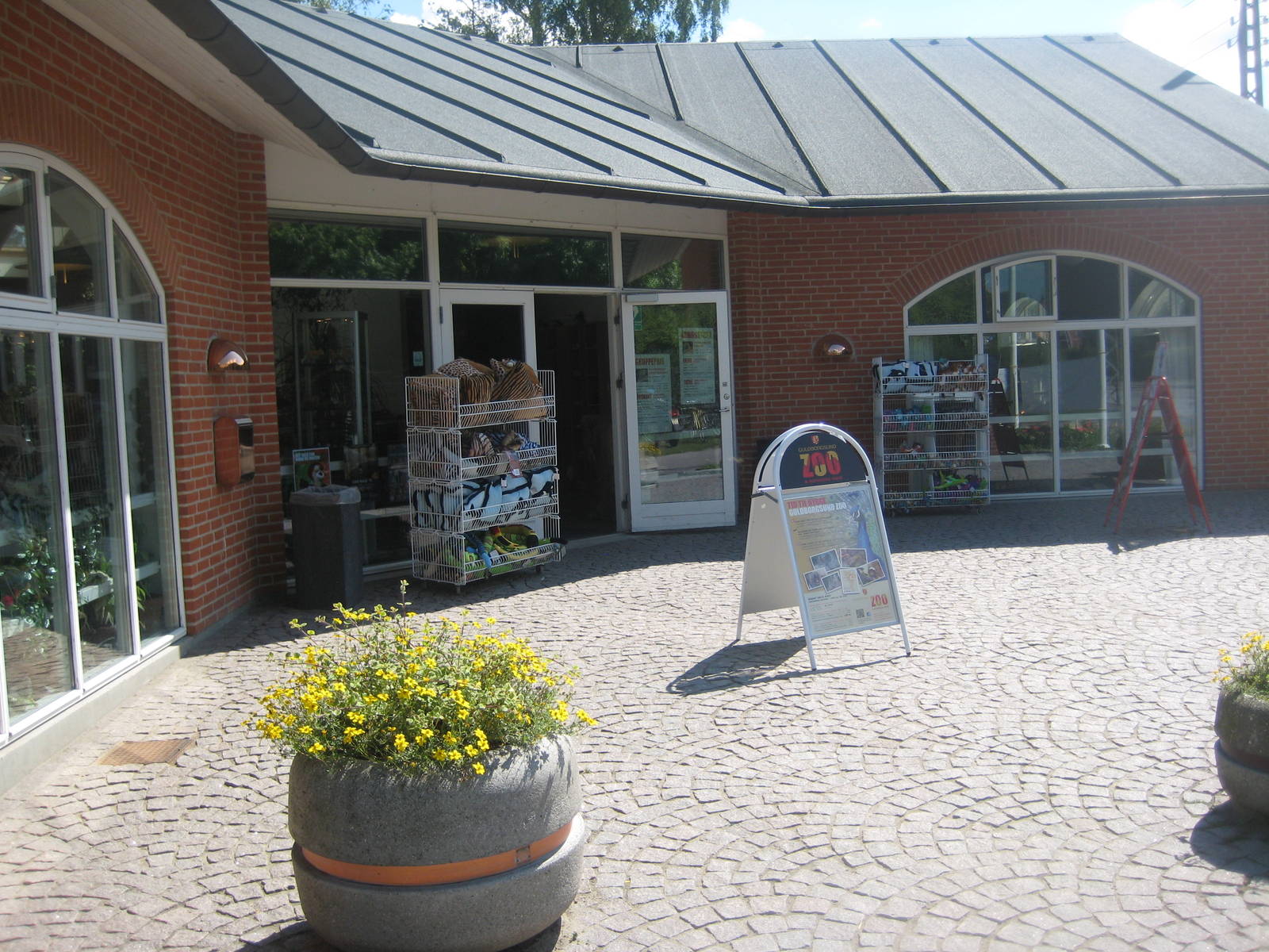 Guldborgsund Zoo - entrance
