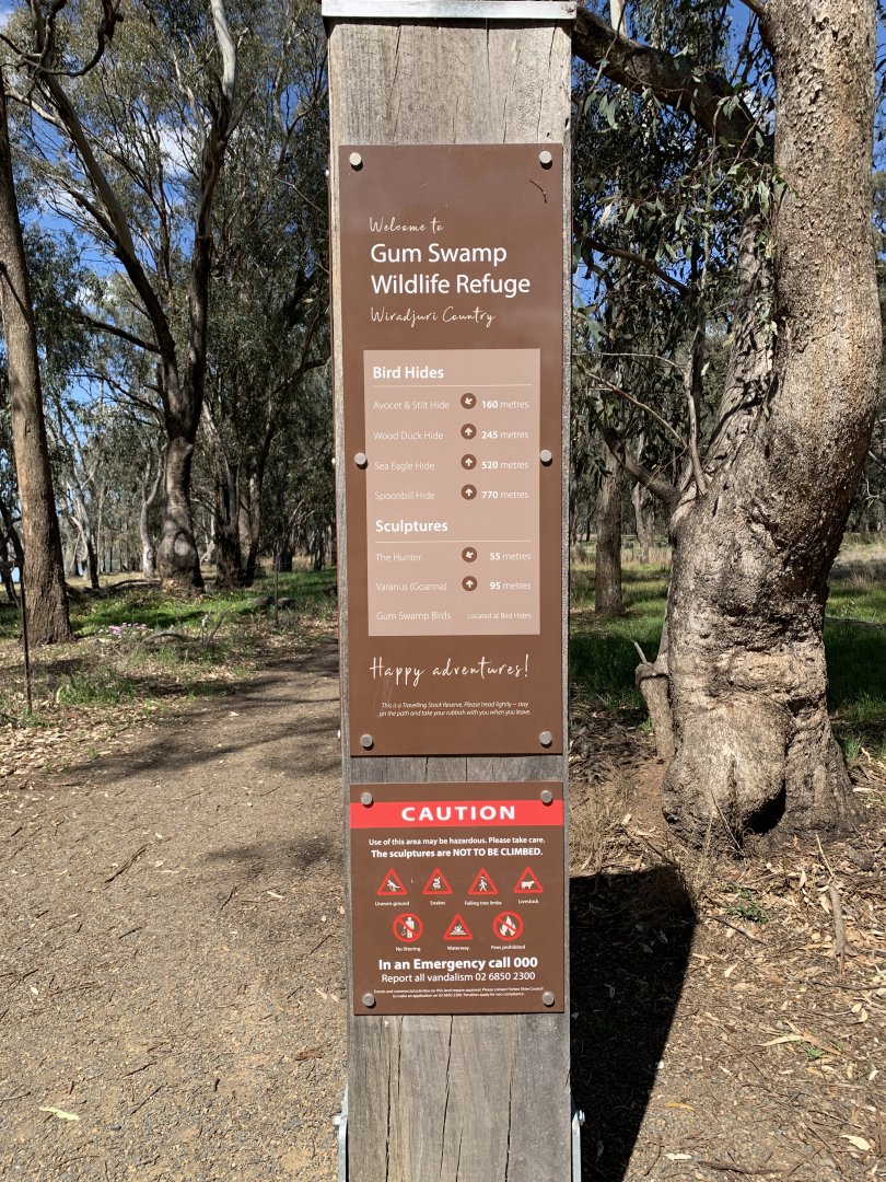 Gum Swamp Signage