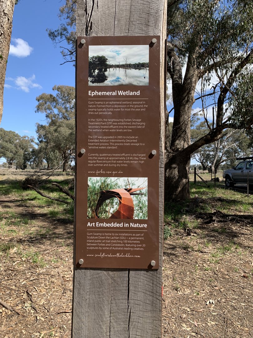 Gum Swamp Signage