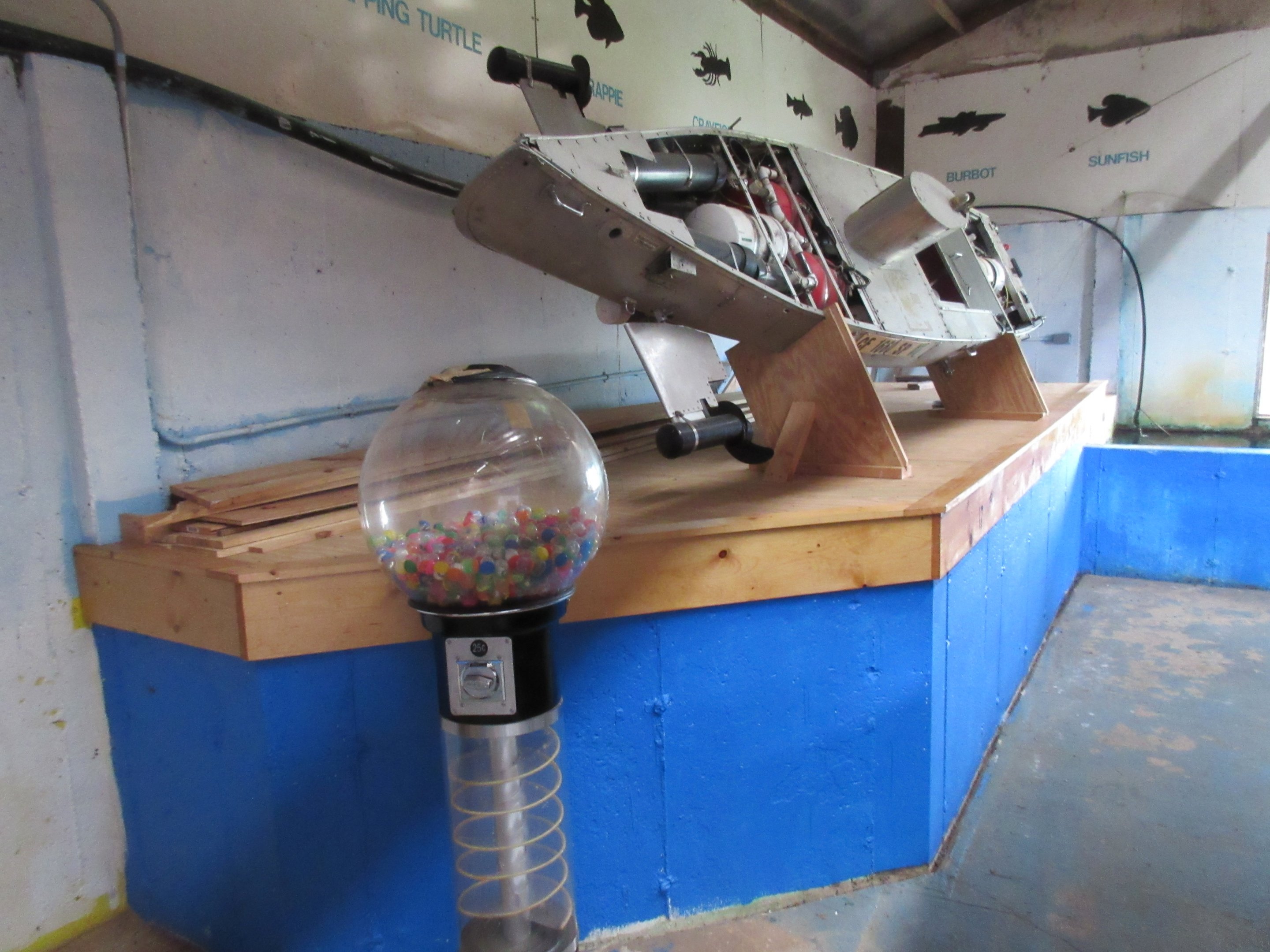 Gumball Machine + Boat