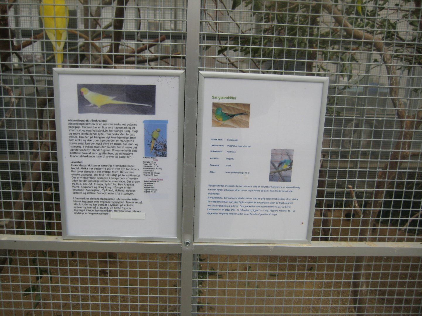 Hald Ege Miniregnskov - Signage example