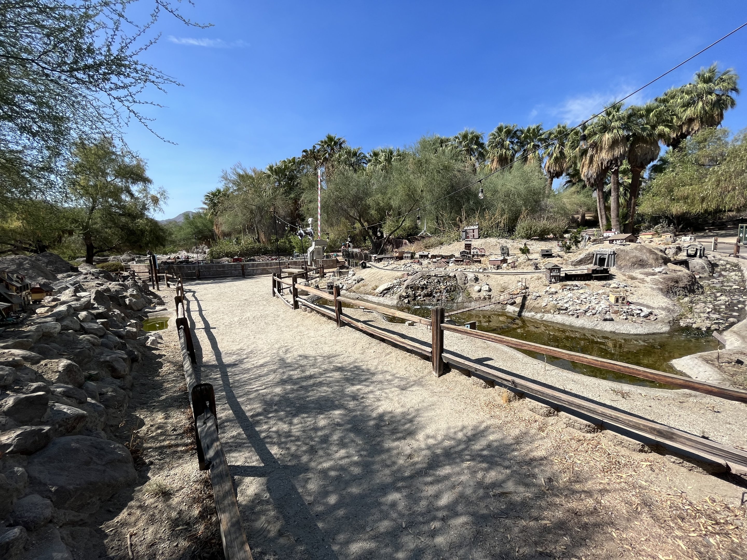 Half-acre Model Train Set