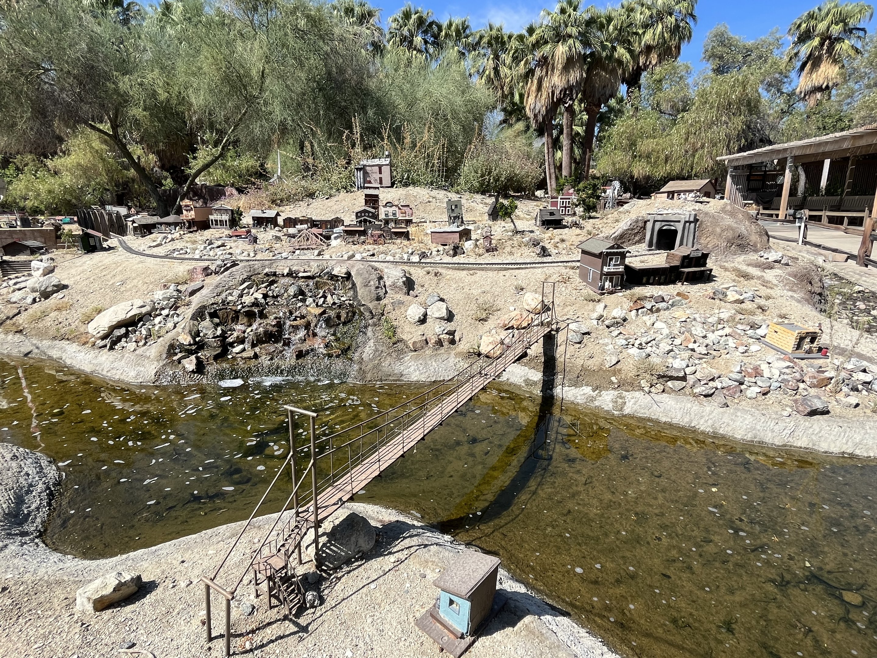 Half-acre Model Train Set