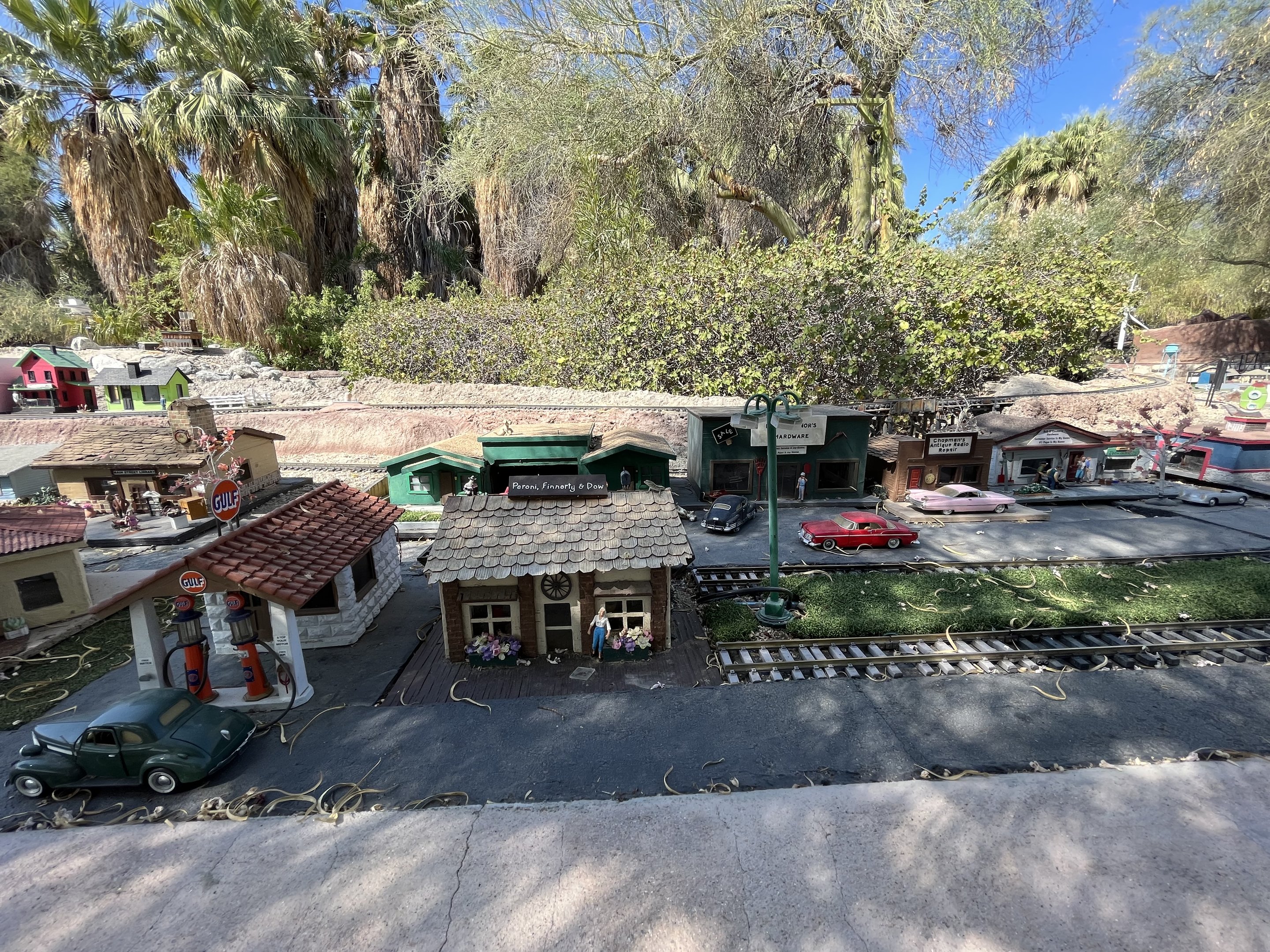 Half-acre Model Train Set