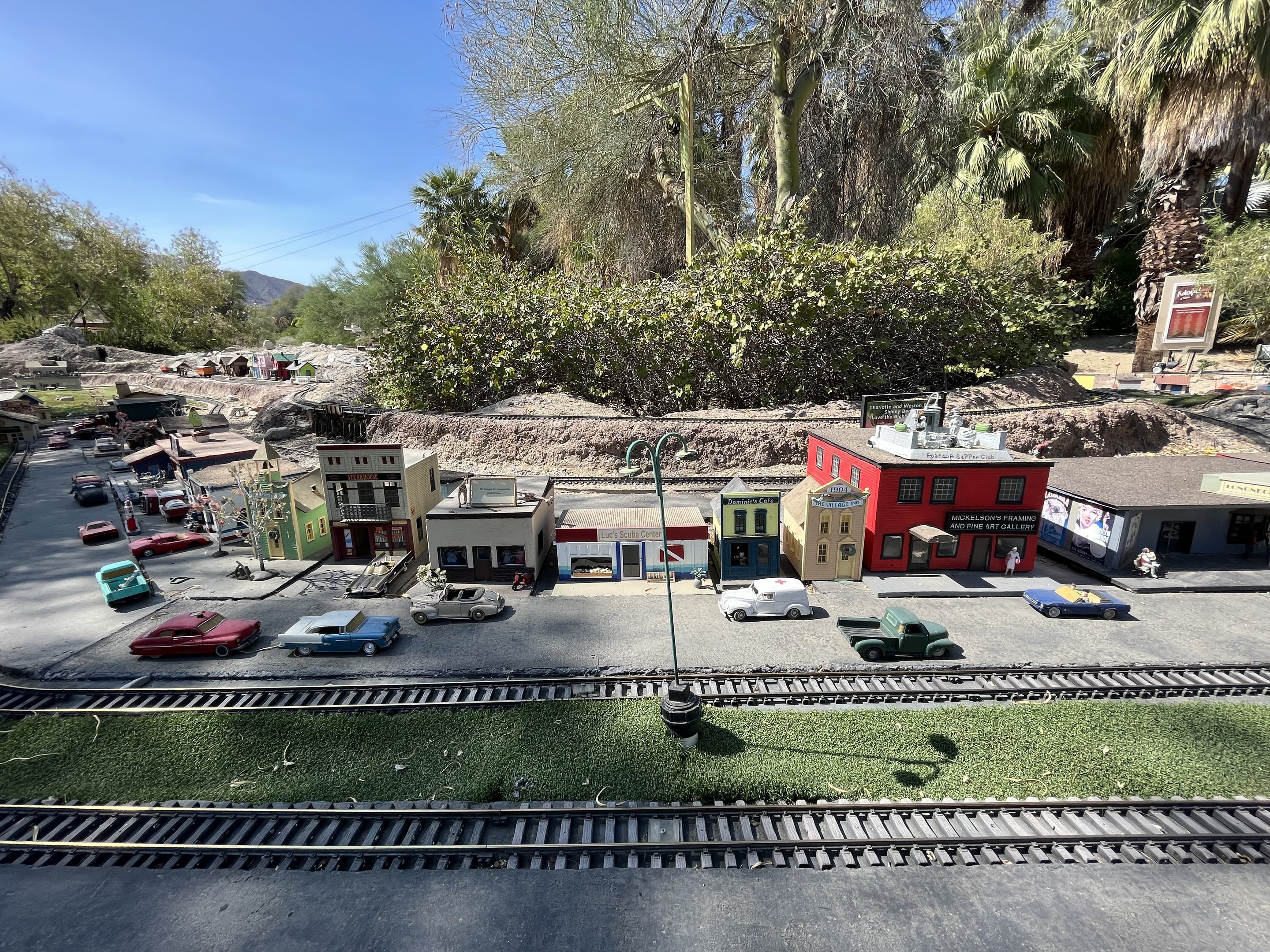 Half-acre Model Train Set