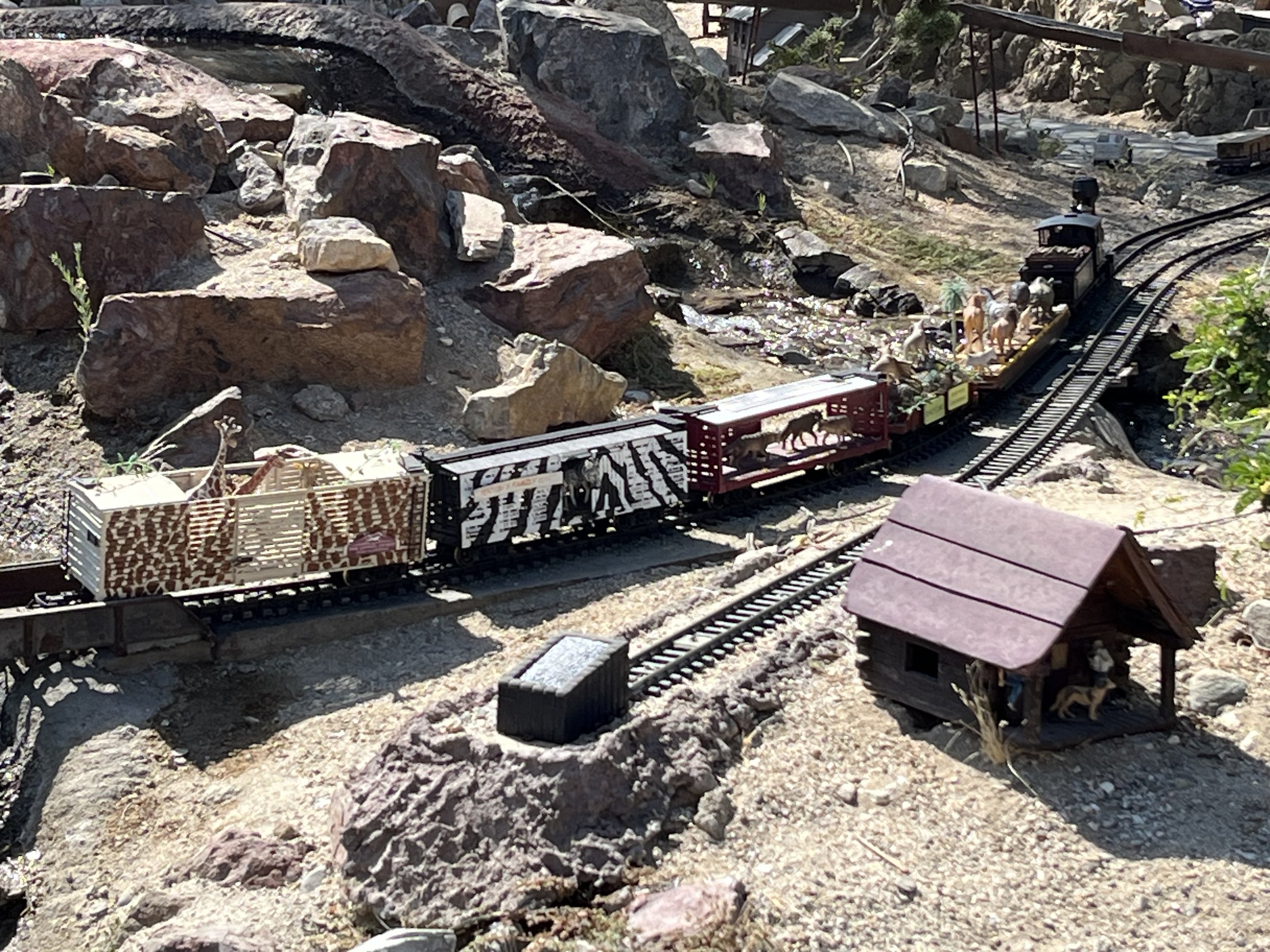 Half-acre Model Train Set