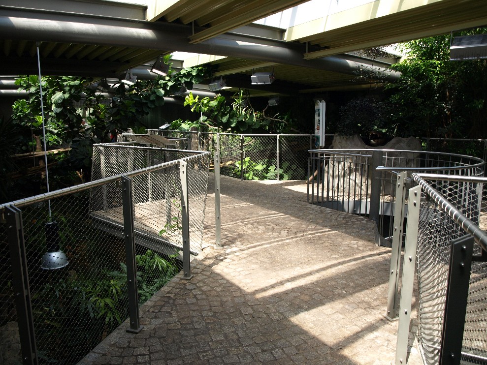 Halle Zoo - Crocodile Hall