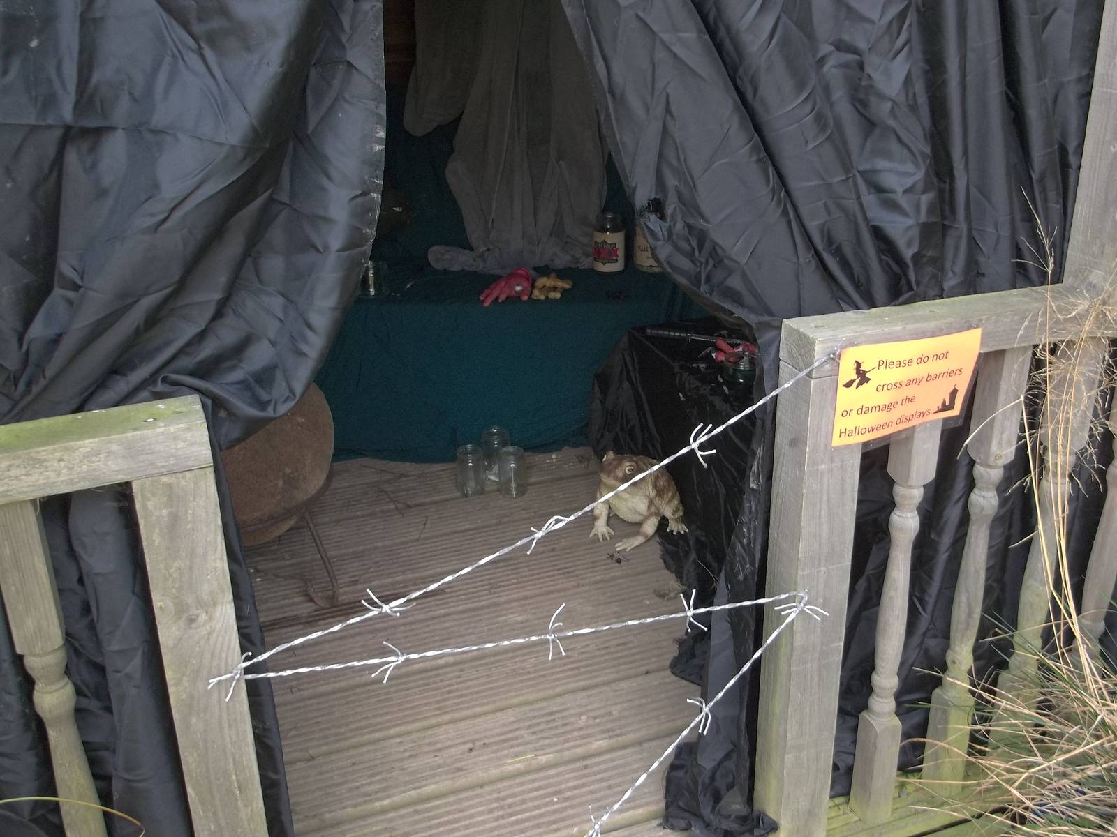 Halloween decorations, 23rd October 2014