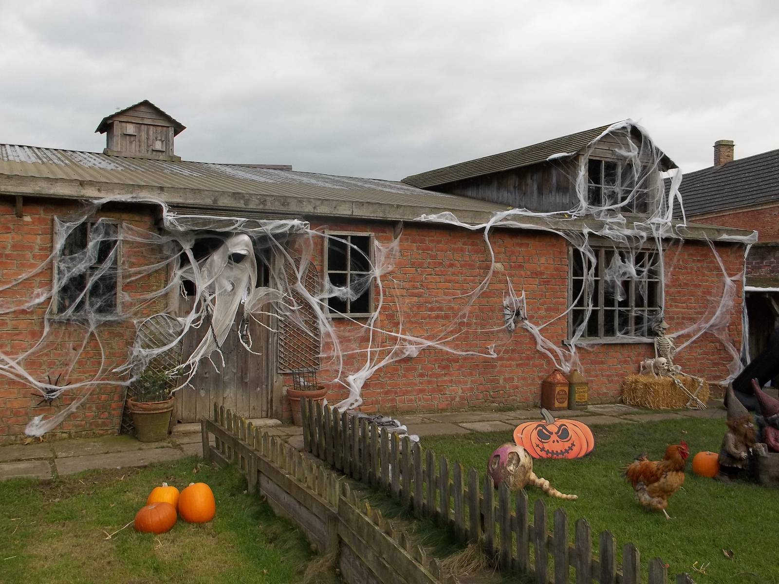 Halloween decorations, 27th October 2014
