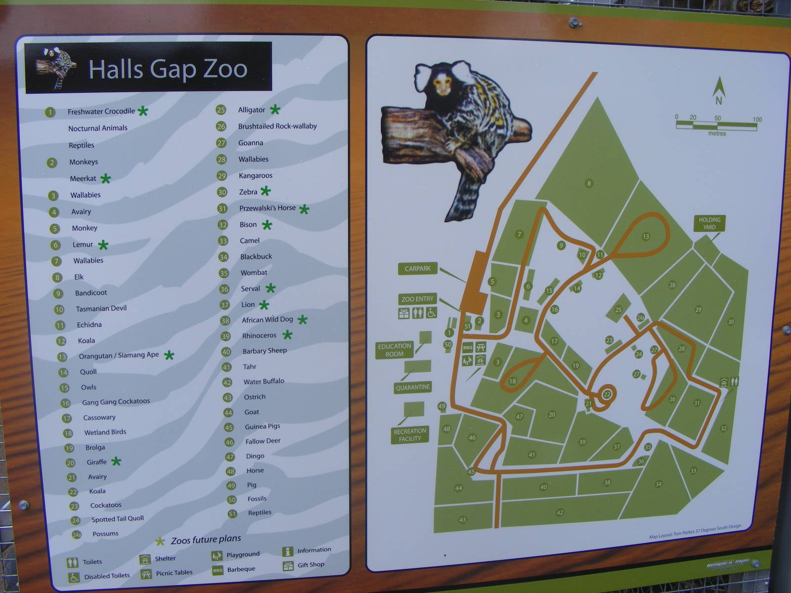 Hall's Gap Zoo in the Future - September, 2009