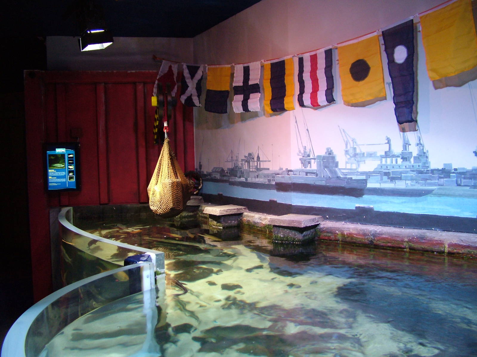 Hamburg Harbour Display at SeaLife Berlin, 05/09/11