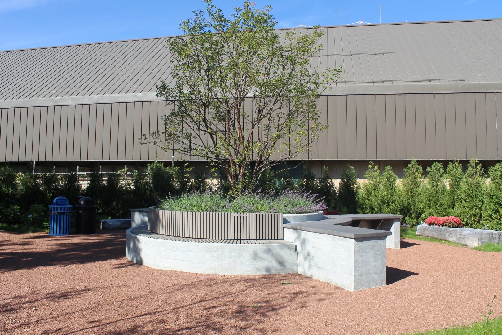 Hamill Family Nature Plaza - Rest Area