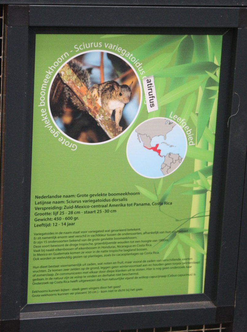 Hand-made correction on sign :)