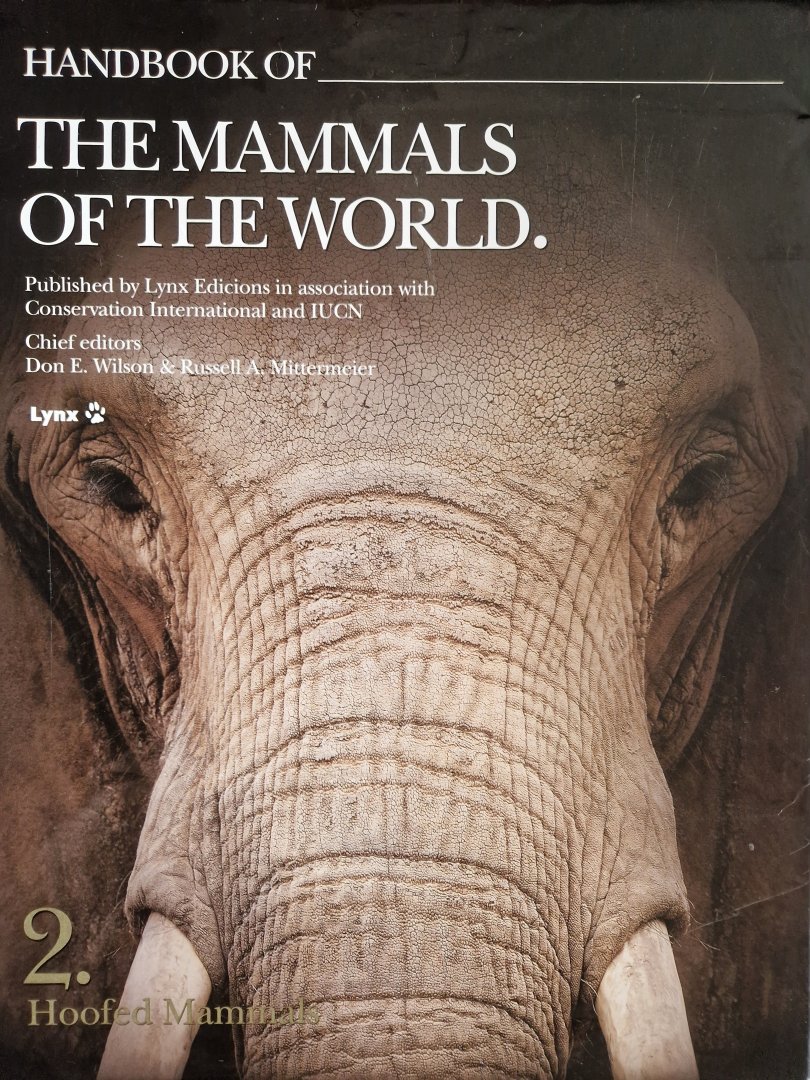 Handbook of the Mammals of the World - Vol 2 Hoofed Mammals