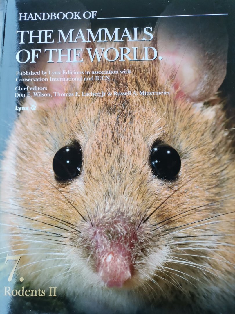 Handbook of the Mammals of the World – Volume 7 Rodents II