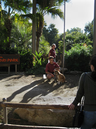 handlers with singing dogs