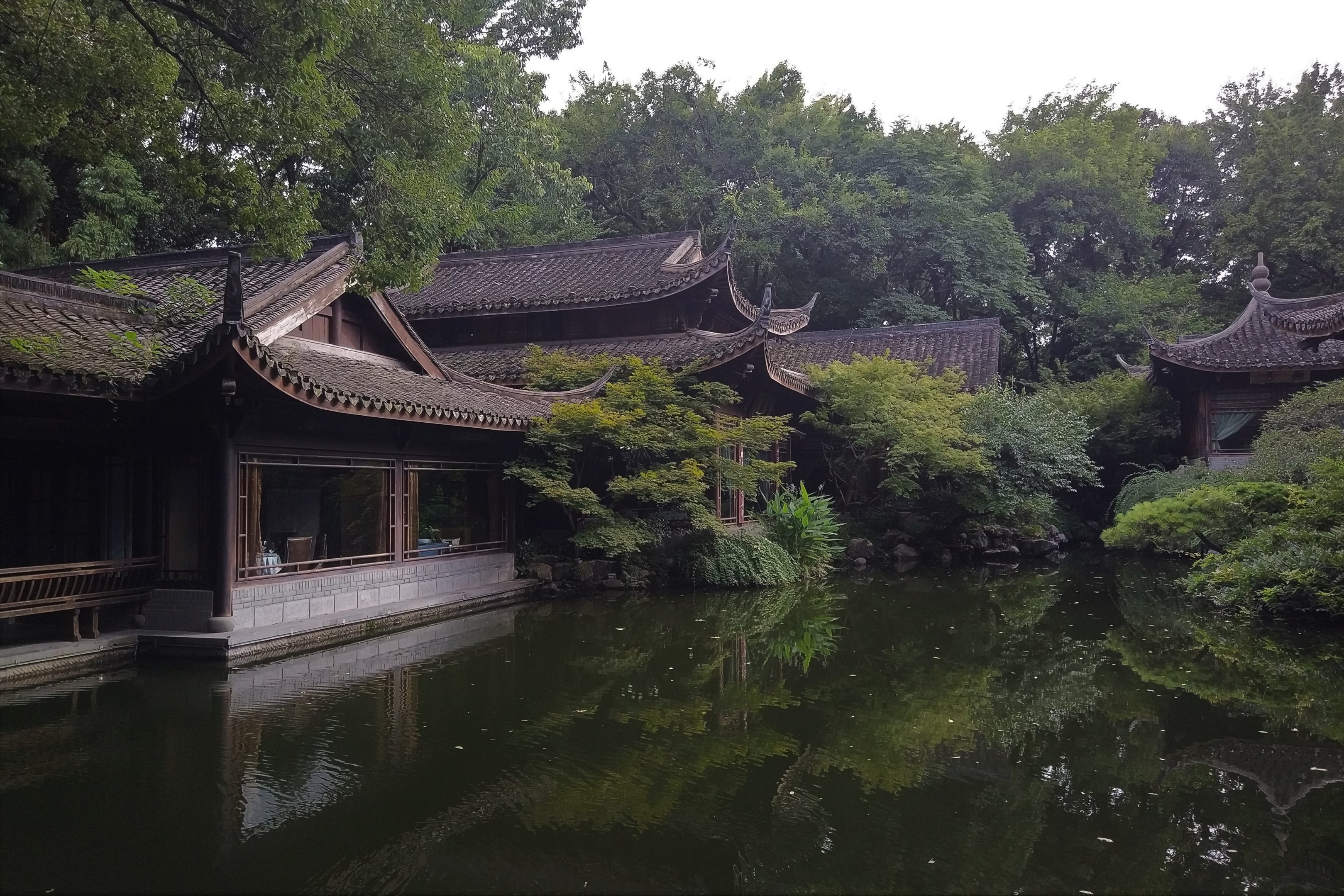 Hangzhou, park near West Lake