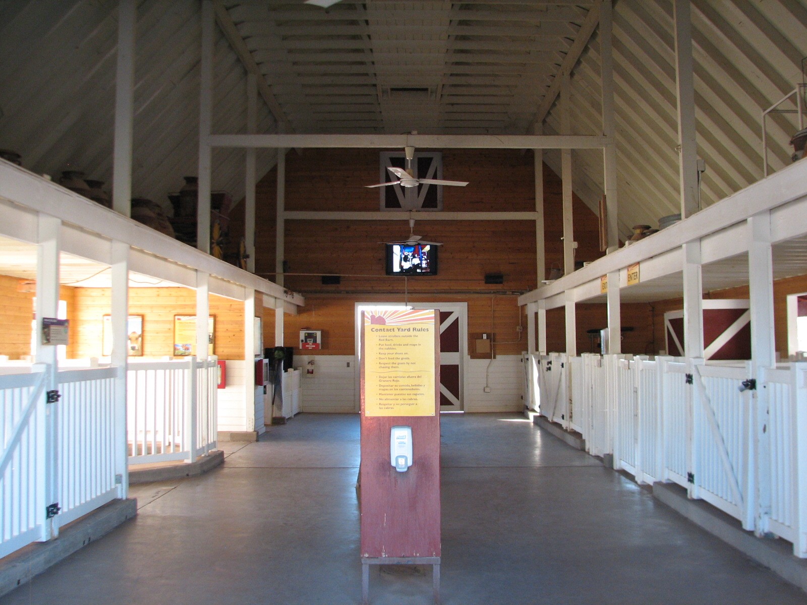 Harmony Farm - Main Barn Interior