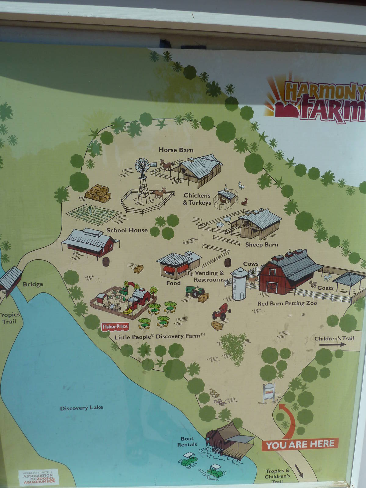 Harmony Farm - Map