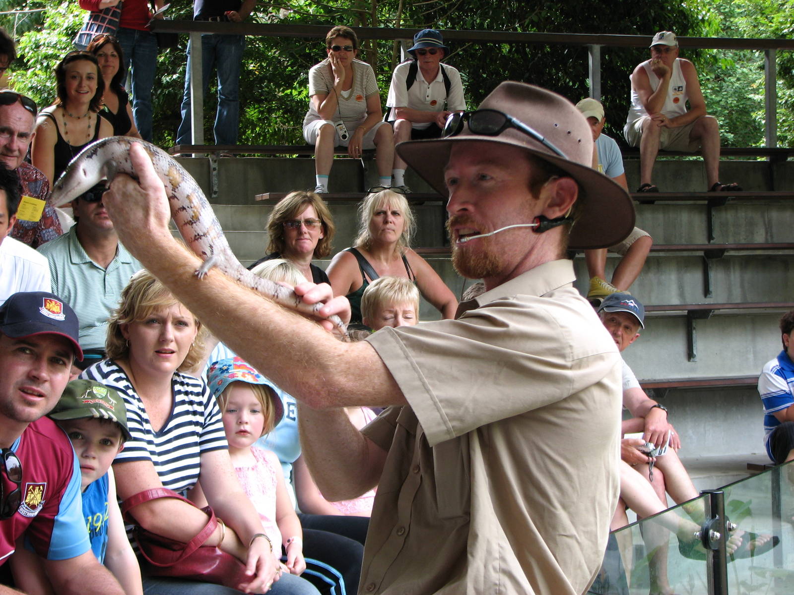 Hartleys Crocodile Adventures 2007 - Reptile Show