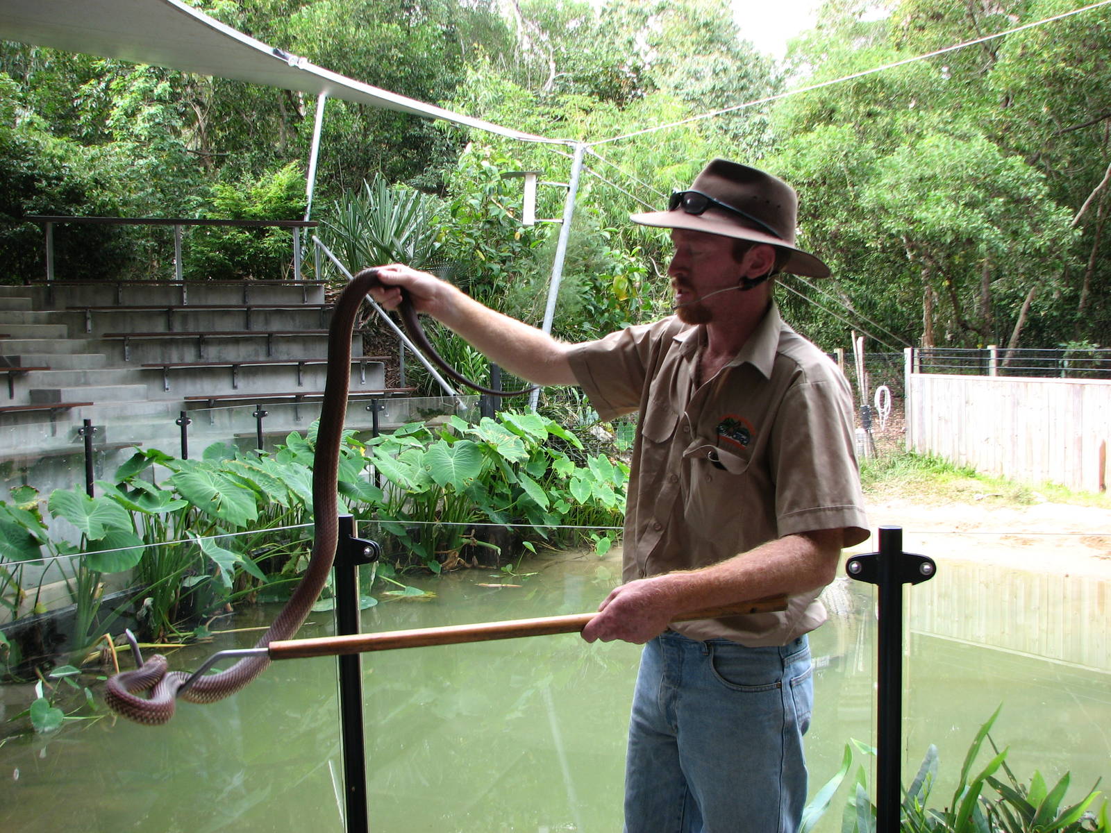 Hartleys Crocodile Adventures 2007 - Reptile Show