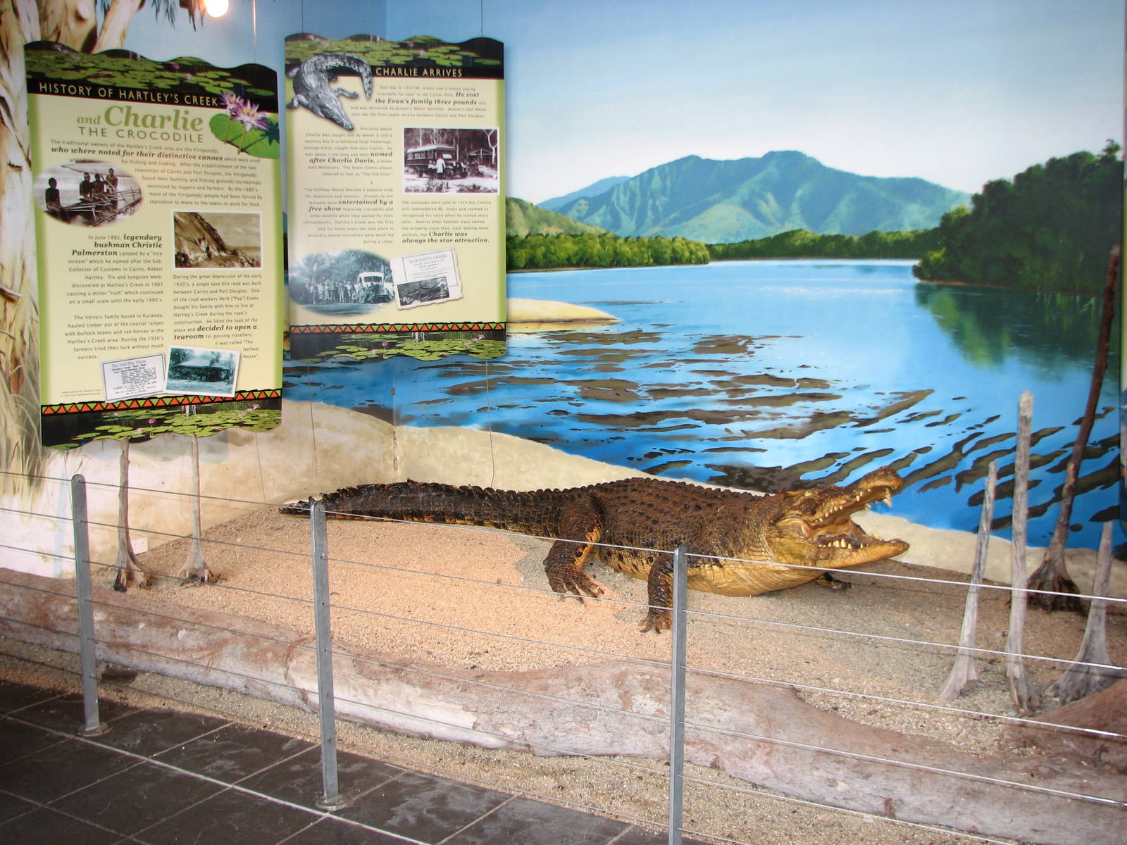 Hartleys Crocodile Adventures 2007 - The legend of Charlie lives on