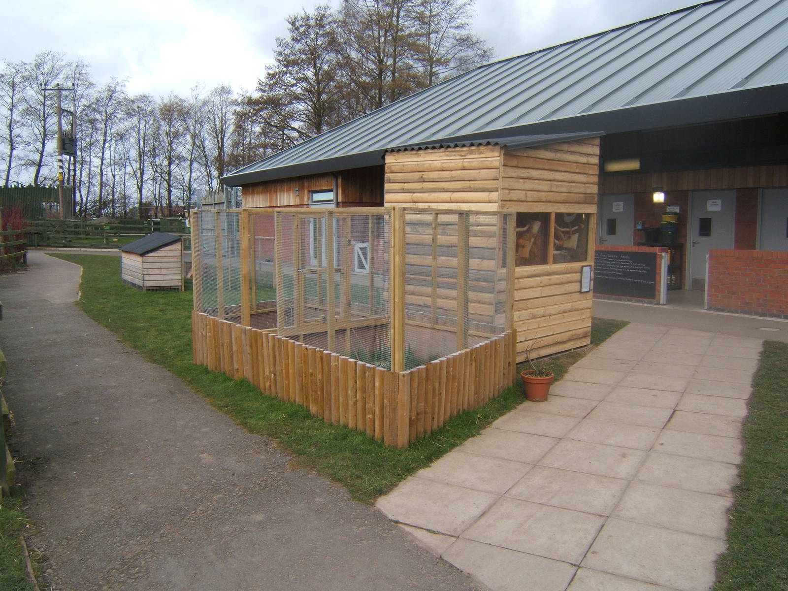 Harvest Mouse House and outdoor enclosures