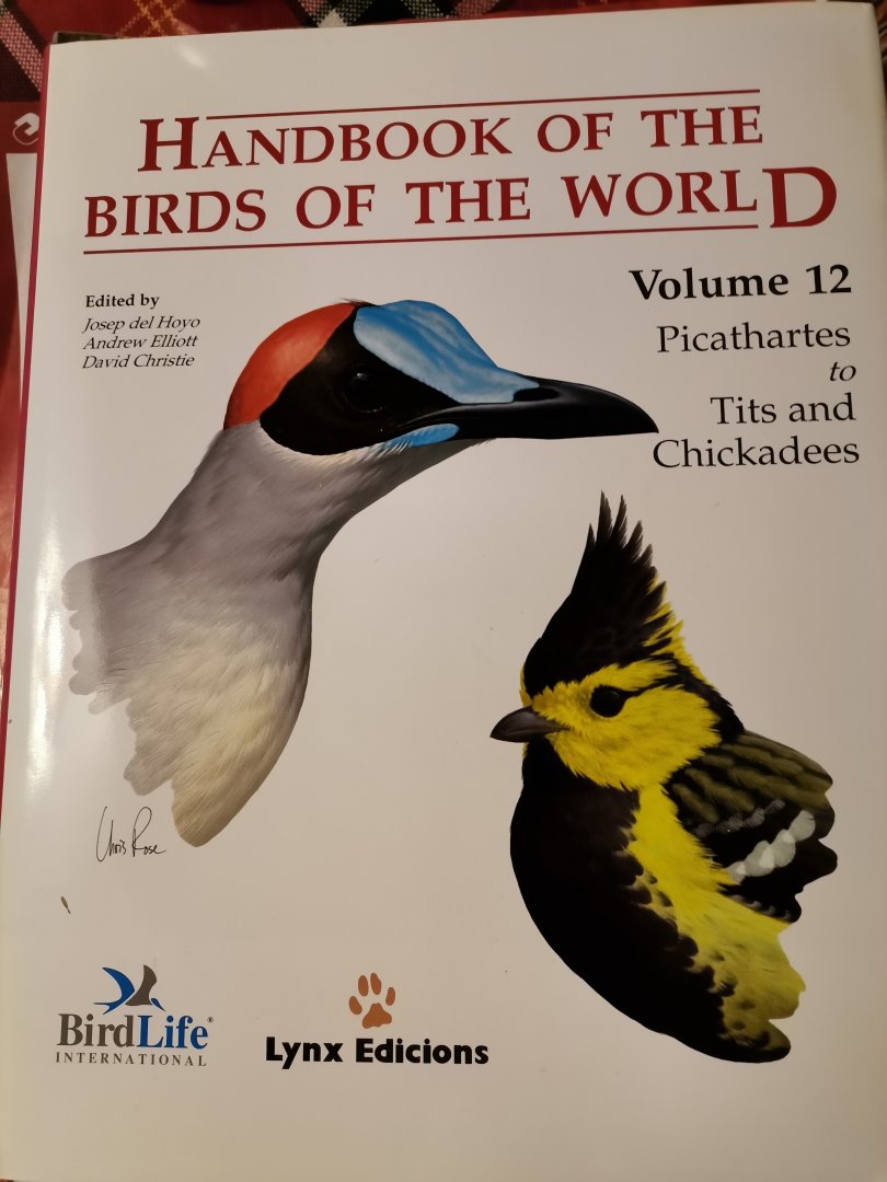 HBW 12, Picathartes to Tits and Chickadees