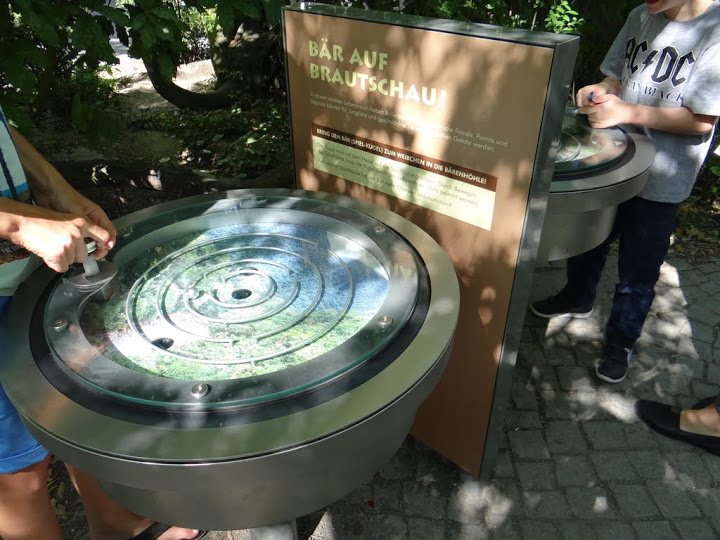 He is playing for children