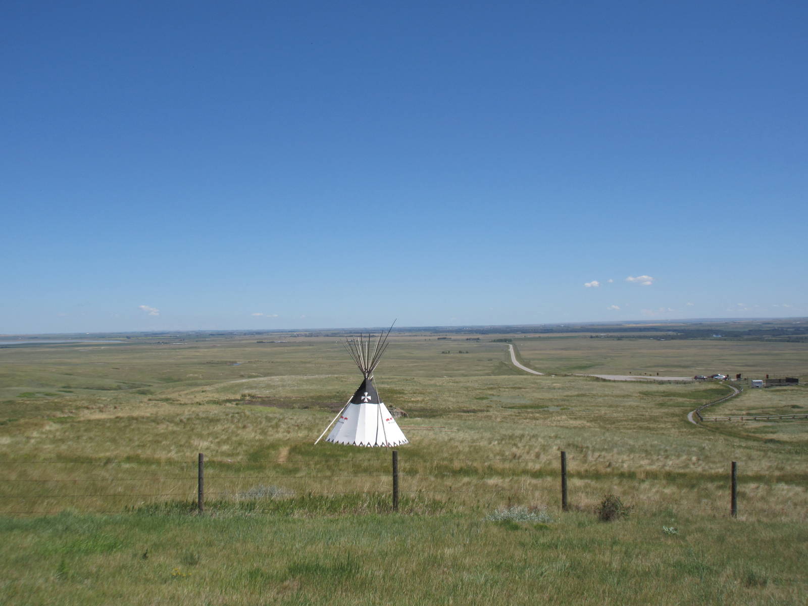 Head-Smashed-In Buffalo Jump - View From Entrance