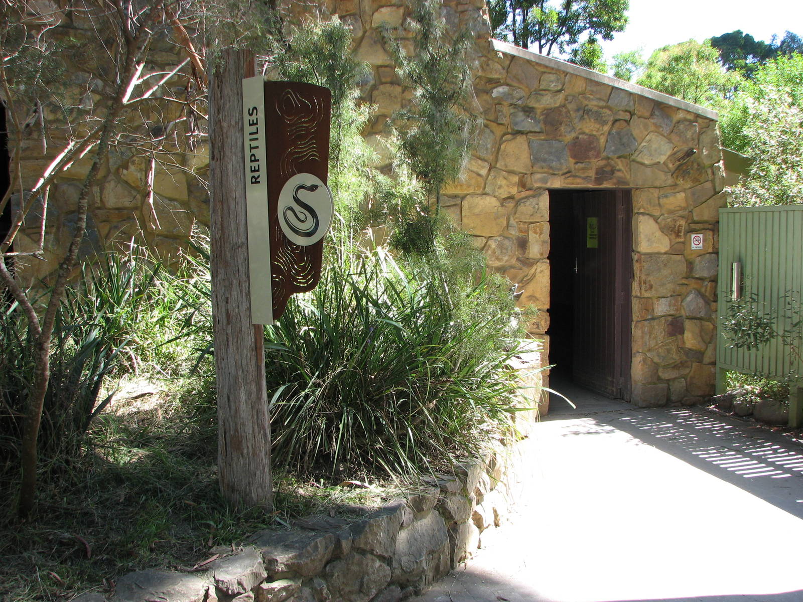 Healesville Sanctuary - Another entrance into the Platypus House