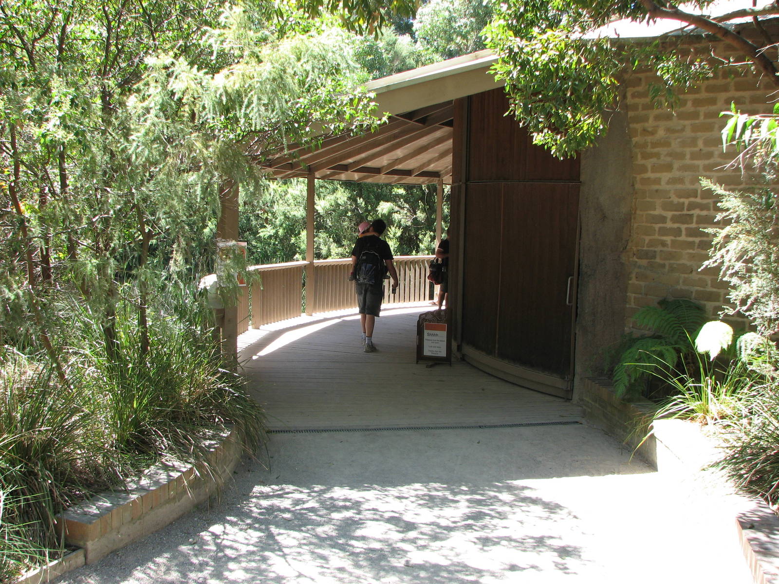 Healesville Sanctuary - Entrance into the Platypus House