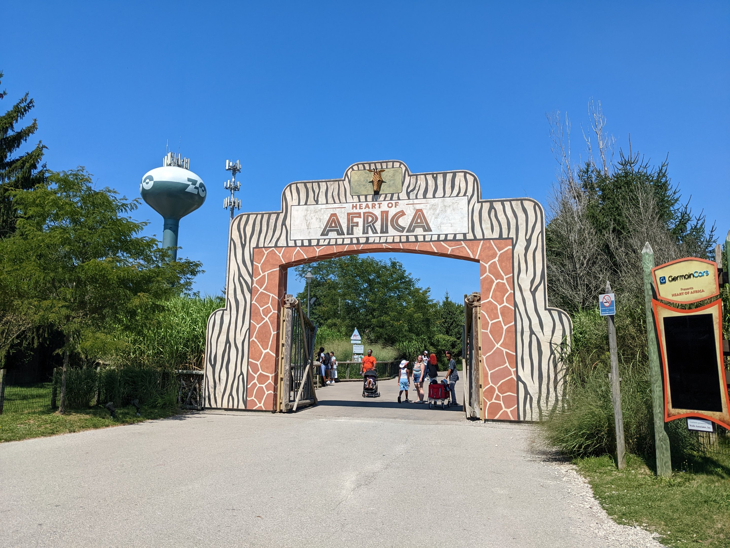 Heart of Africa -  entrance sign