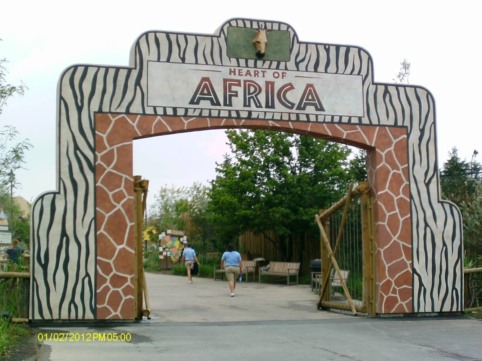 Heart of Africa Entryway