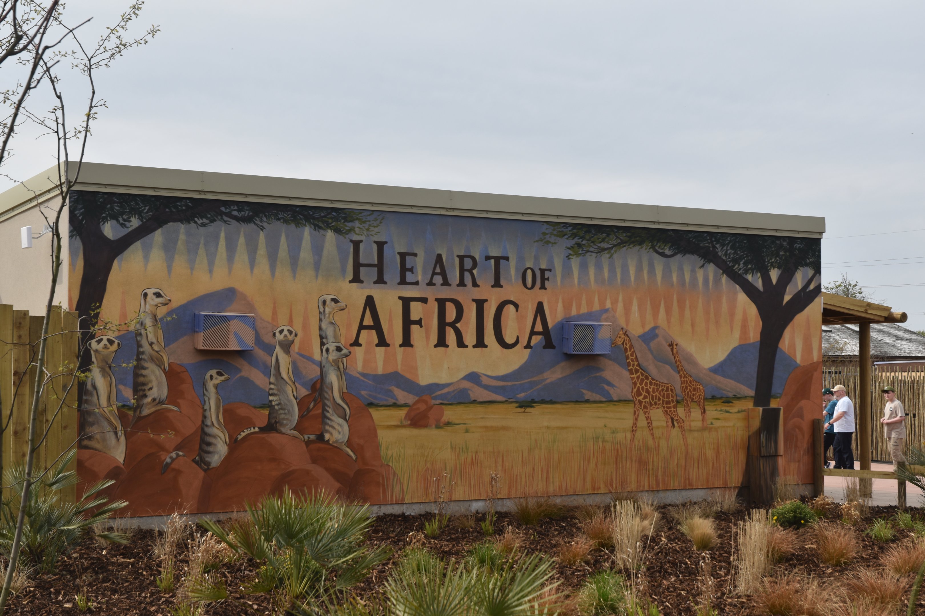 Heart of Africa Mural at Chester, 12th April 2025