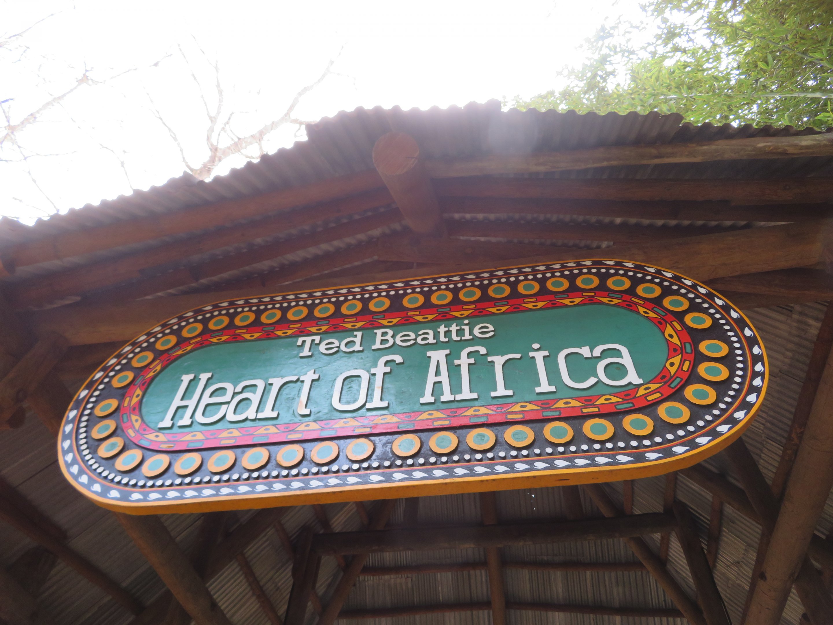 Heart of Africa Sign